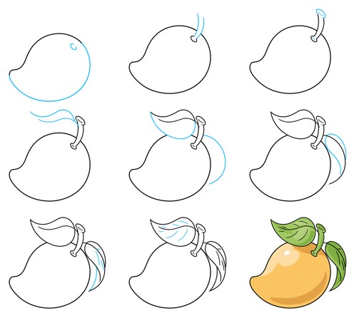 Idée mangue (4) dessin