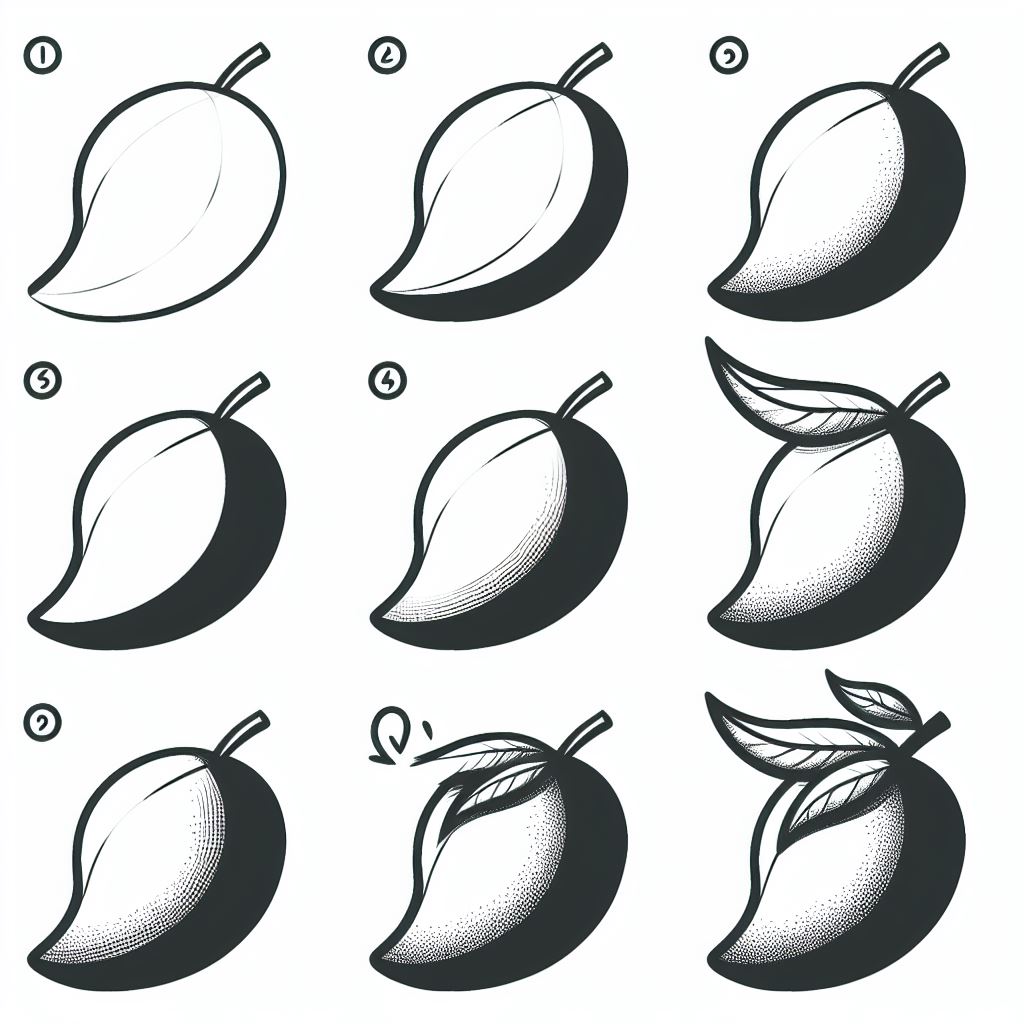 Idée mangue (8) dessin