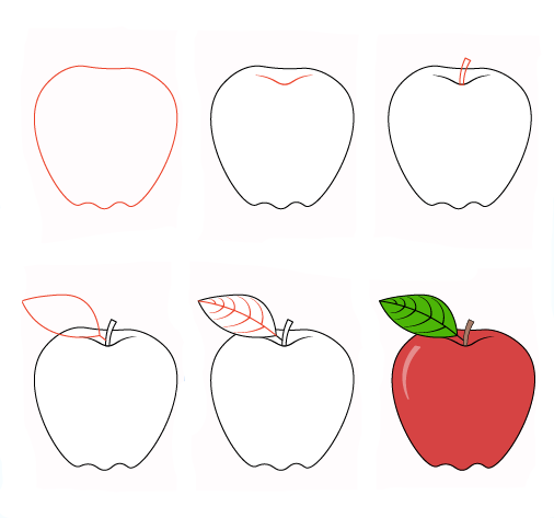 Idée pomme (1) dessin