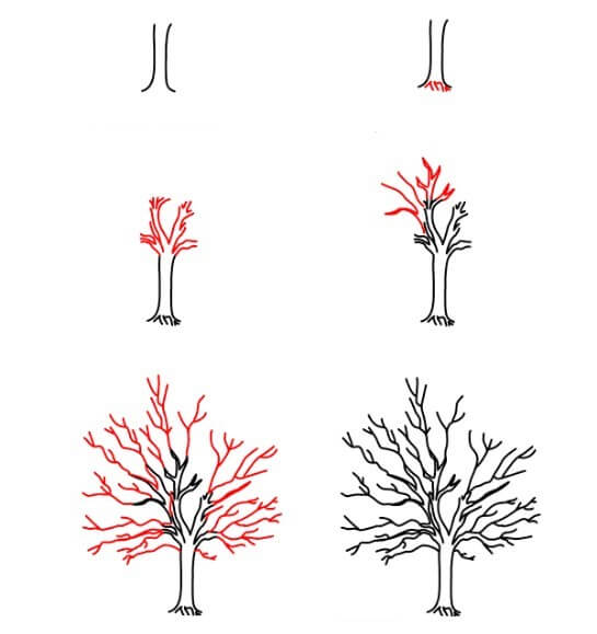 Idée d’arbre (11) dessin