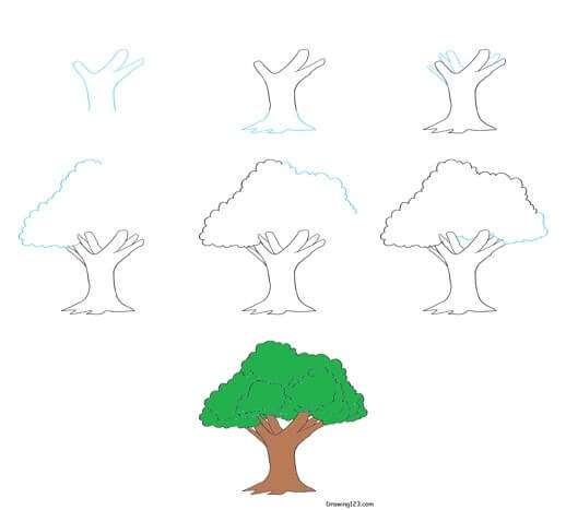 Idée d'arbre (15) dessin