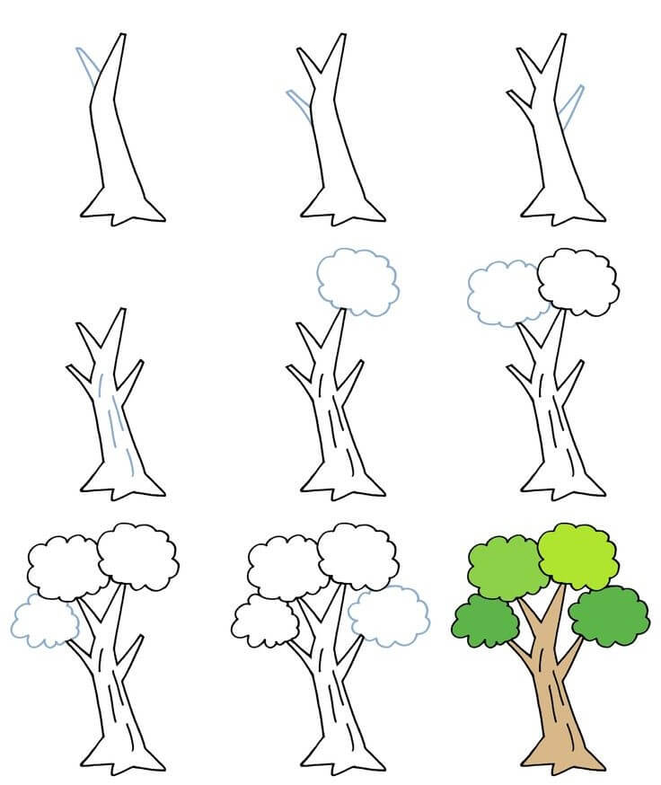Idée d'arbre (2) dessin