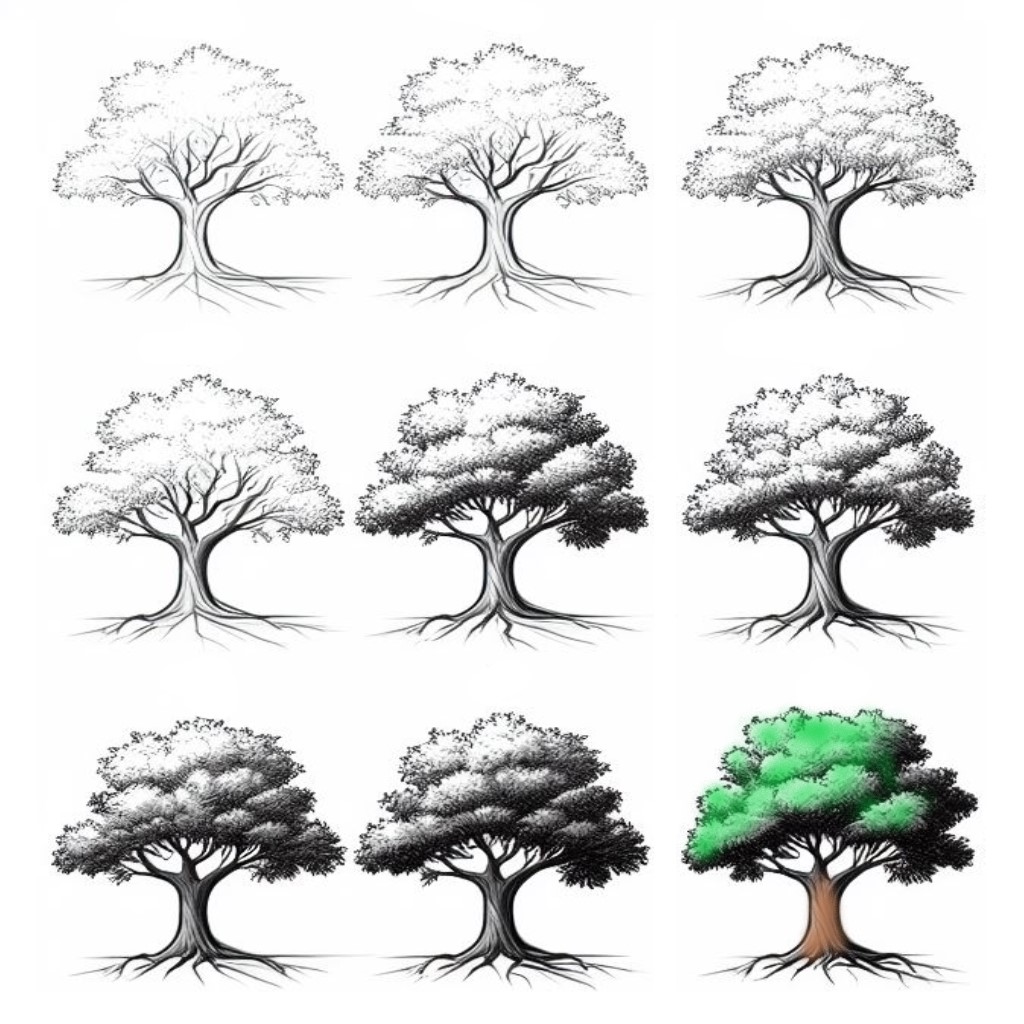 Idée d'arbre (20) dessin