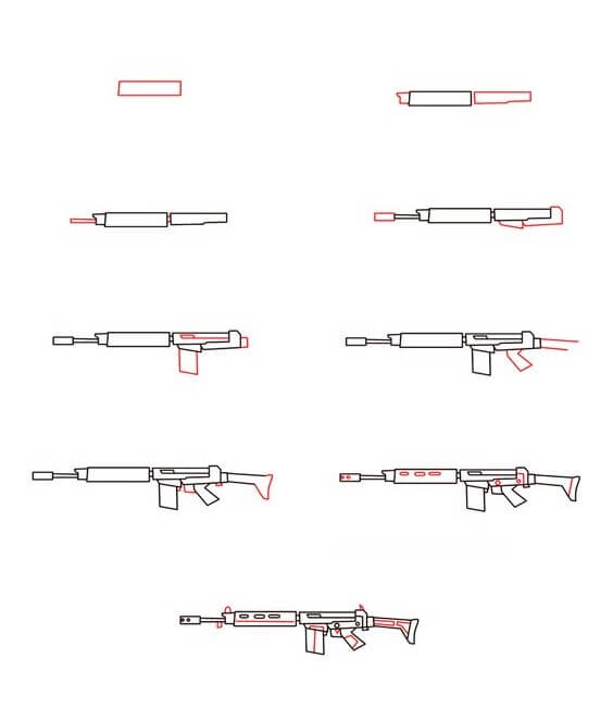 Idée d'arme à feu (1) dessin