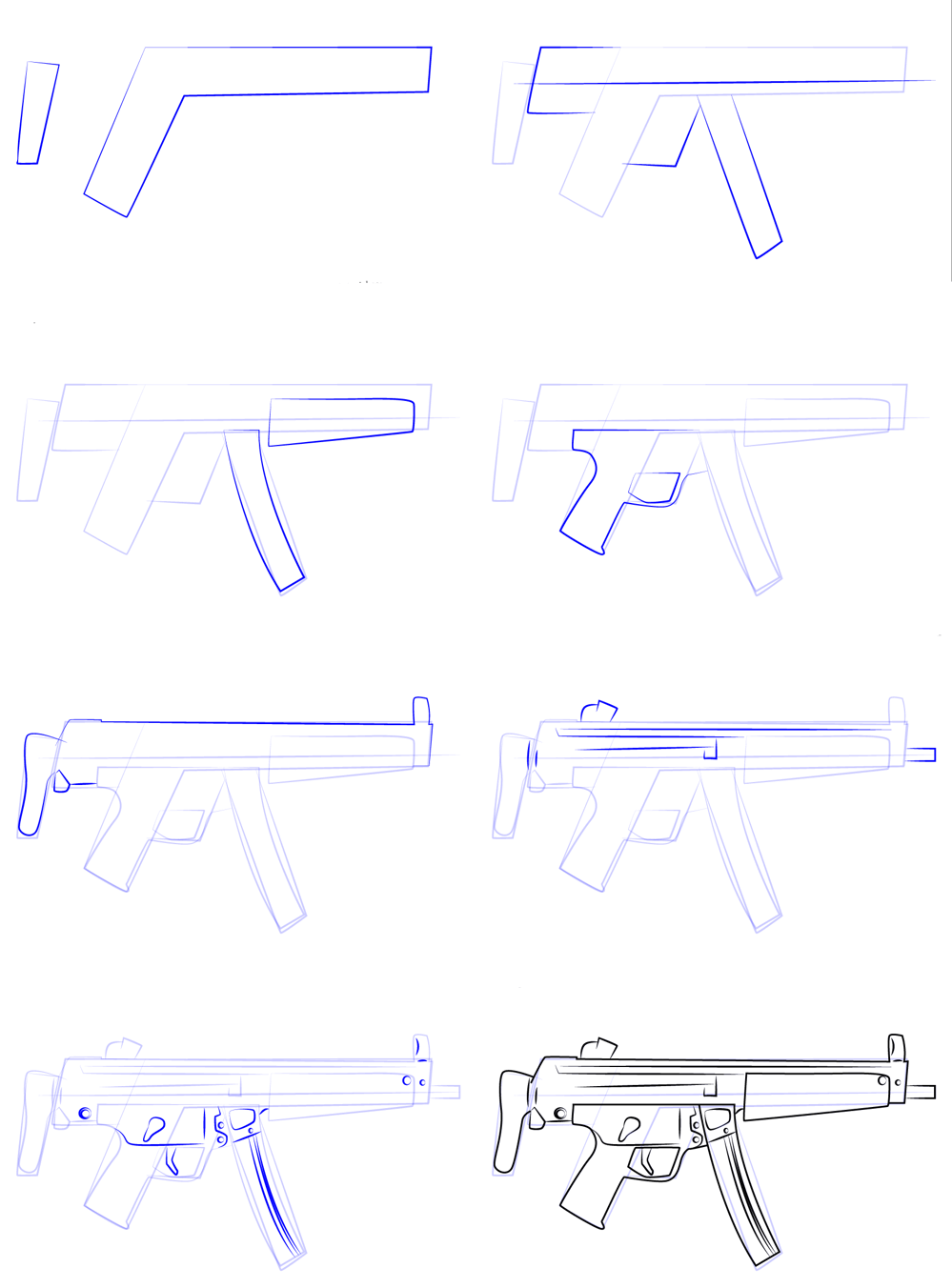Idée d'arme à feu (13) dessin