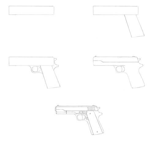 Idée d'arme à feu (3) dessin