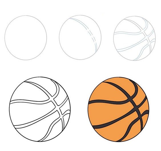 Idée de basket (1) dessin