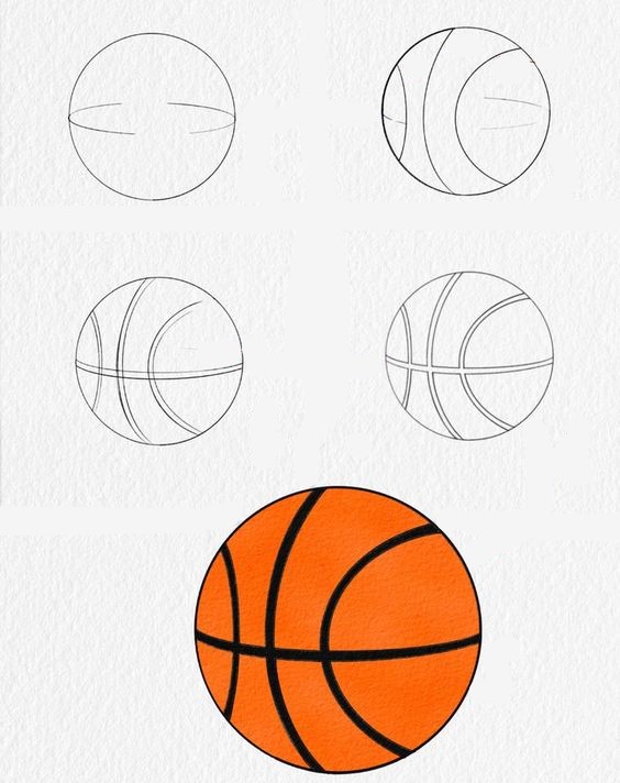 Idée de basket (8) dessin