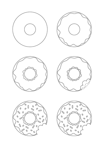 Idée de beignet (1) dessin