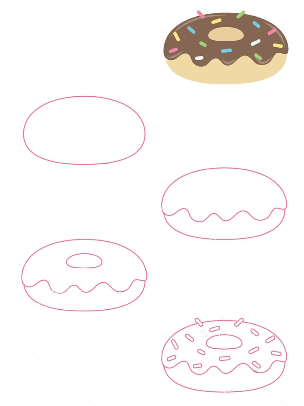 Idée de beignet (9) dessin