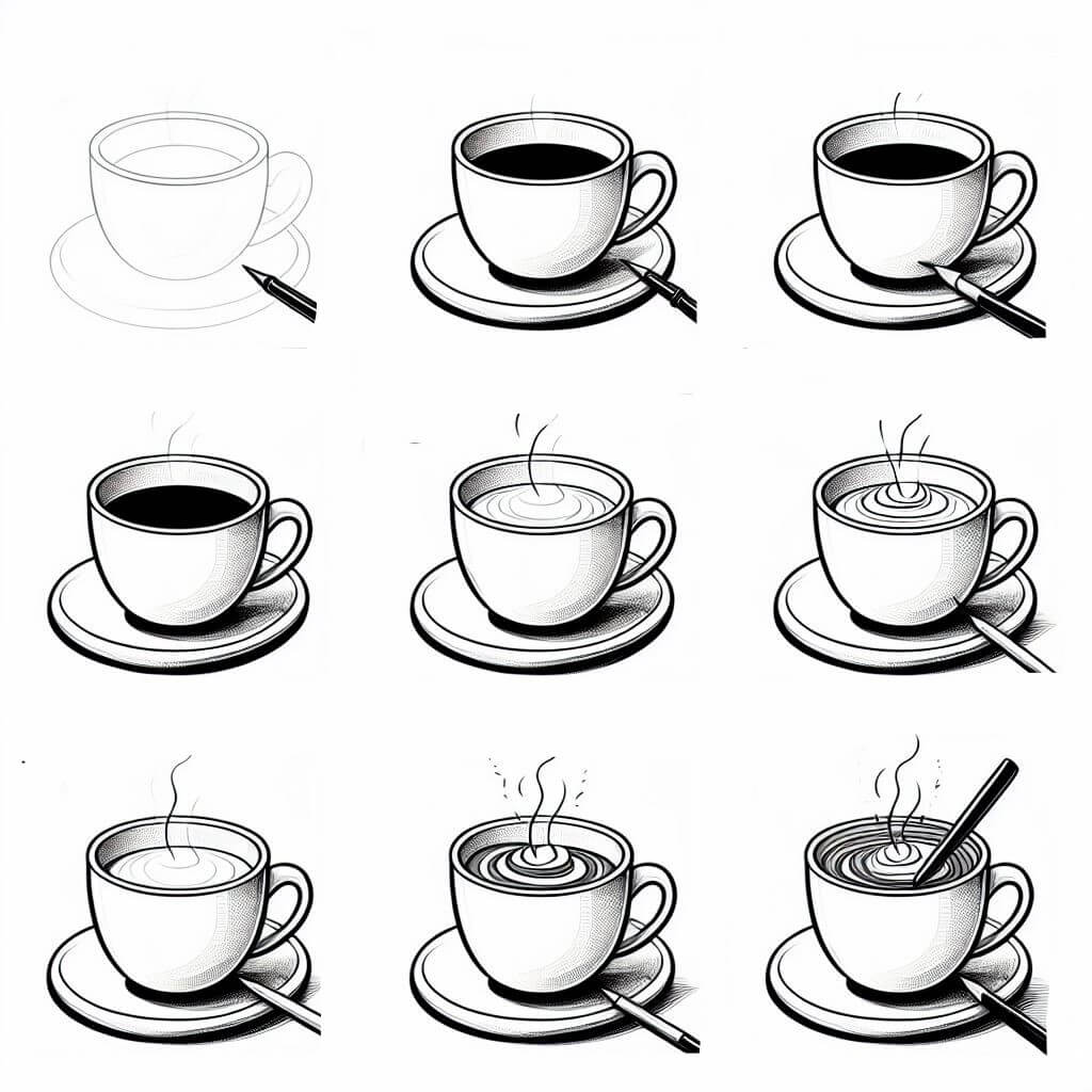 Idée de café (15) dessin