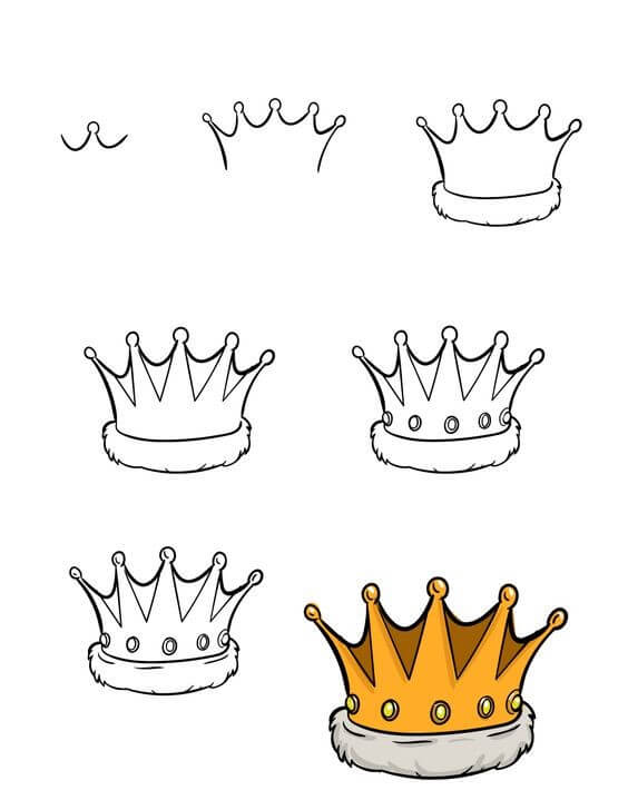 Idée de couronne (1) dessin