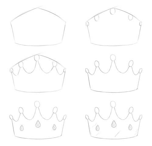 Idée de couronne (18) dessin