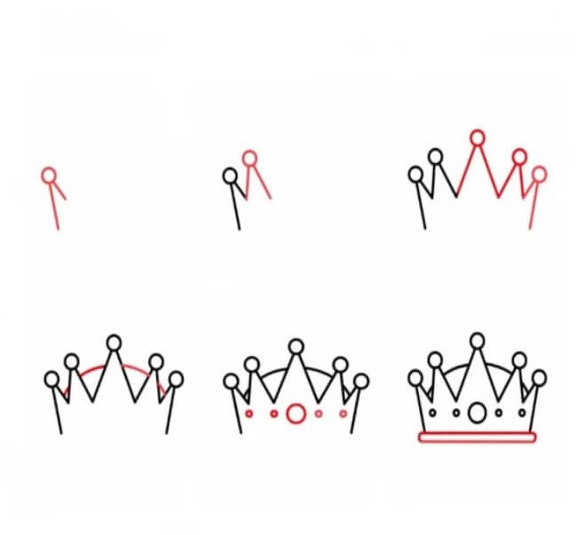 Idée de couronne (24) dessin