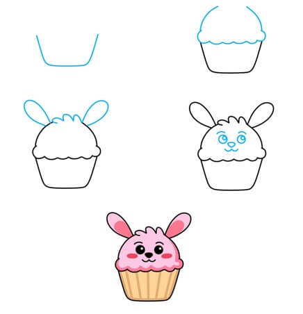 Idée de cupcakes (10) dessin