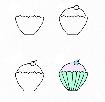 Idée de cupcakes (15) dessin