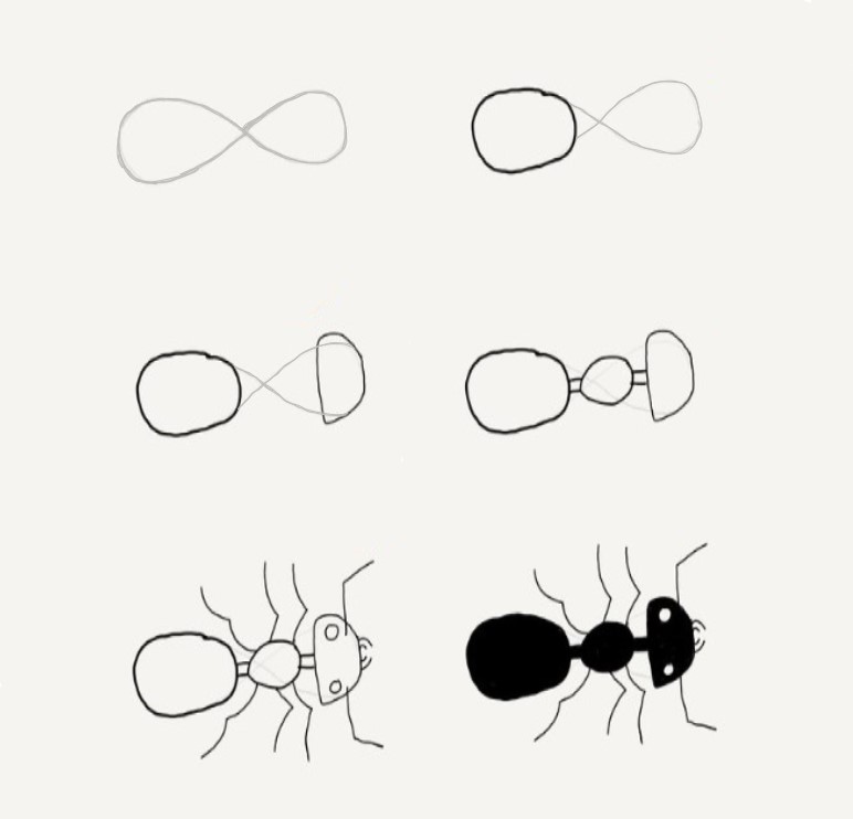 Idée de fourmi (12) dessin