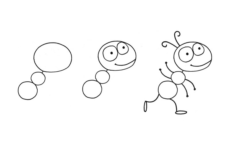 Idée de fourmi (16) dessin