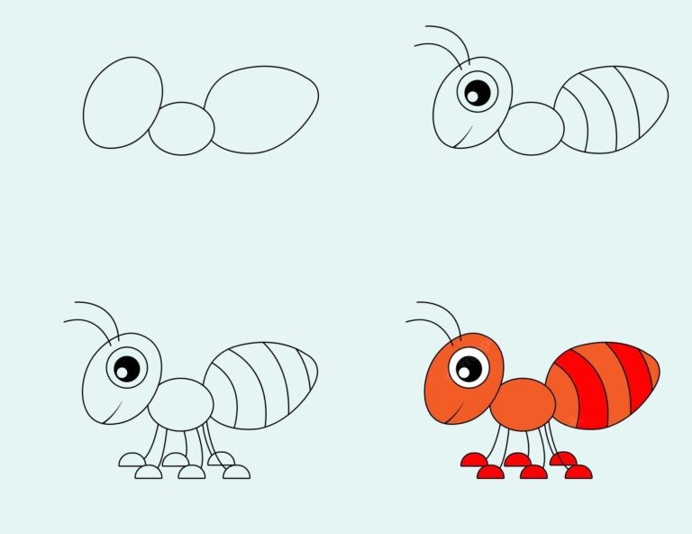 Idée de fourmi (2) dessin