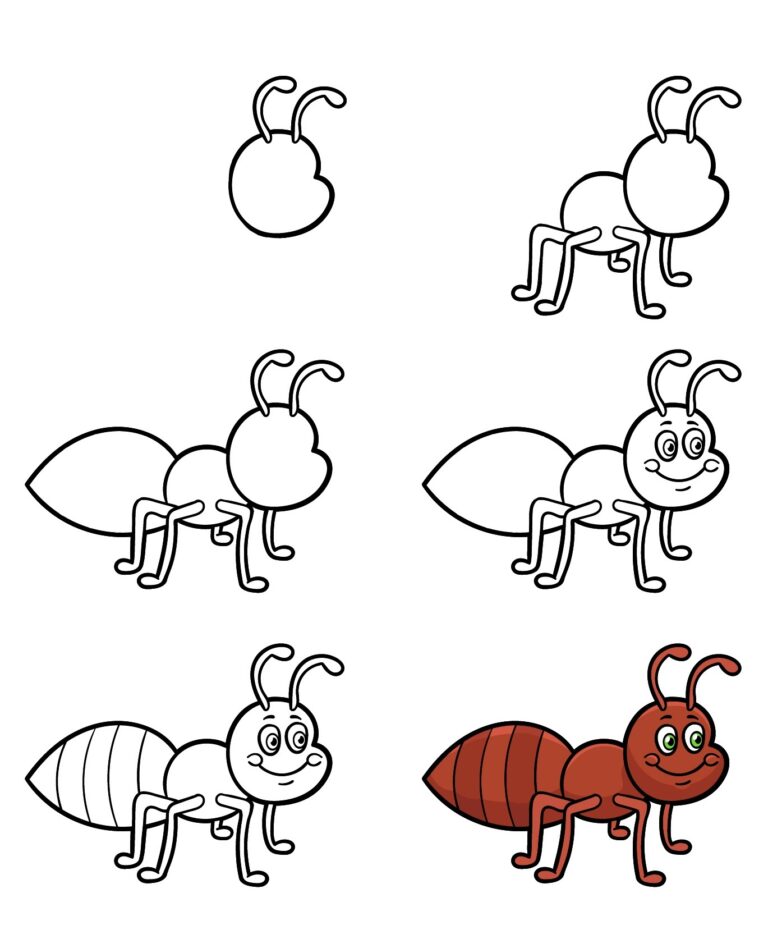 Idée de fourmi (4) dessin