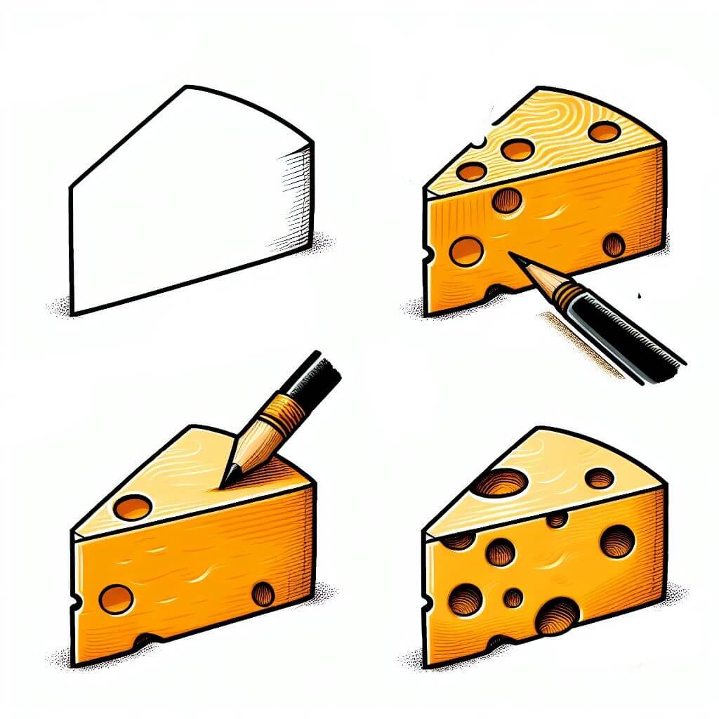Idée de fromage (13) dessin