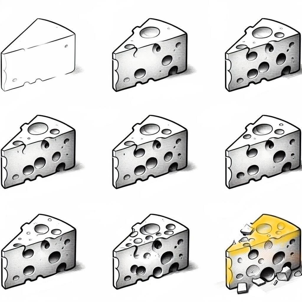 Idée de fromage (16) dessin