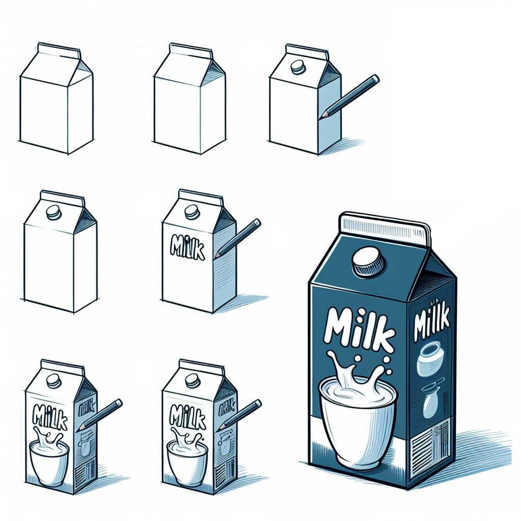 Idée de lait (12) dessin