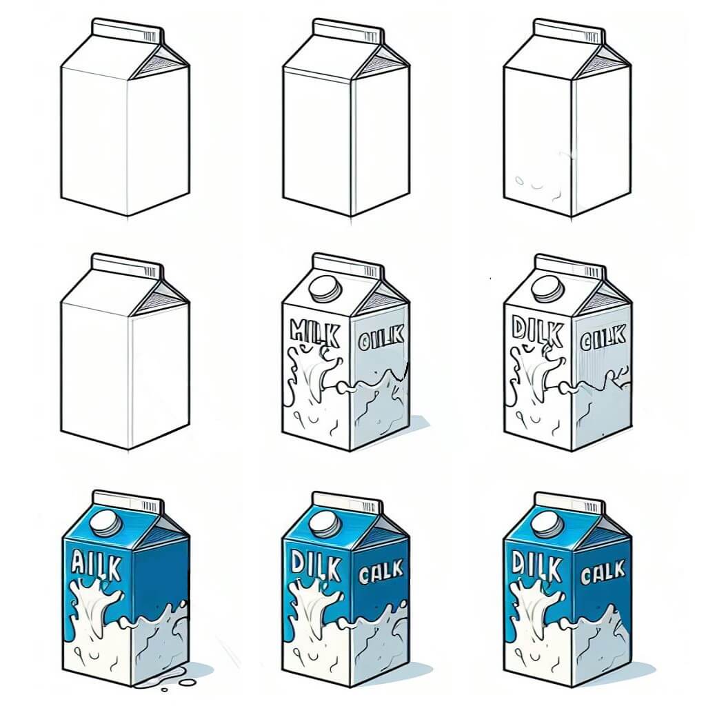 Idée de lait (15) dessin