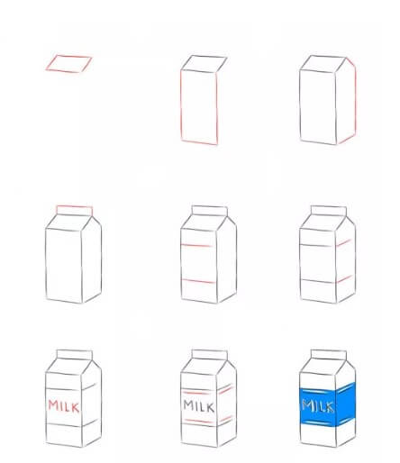 Idée de lait (3) dessin