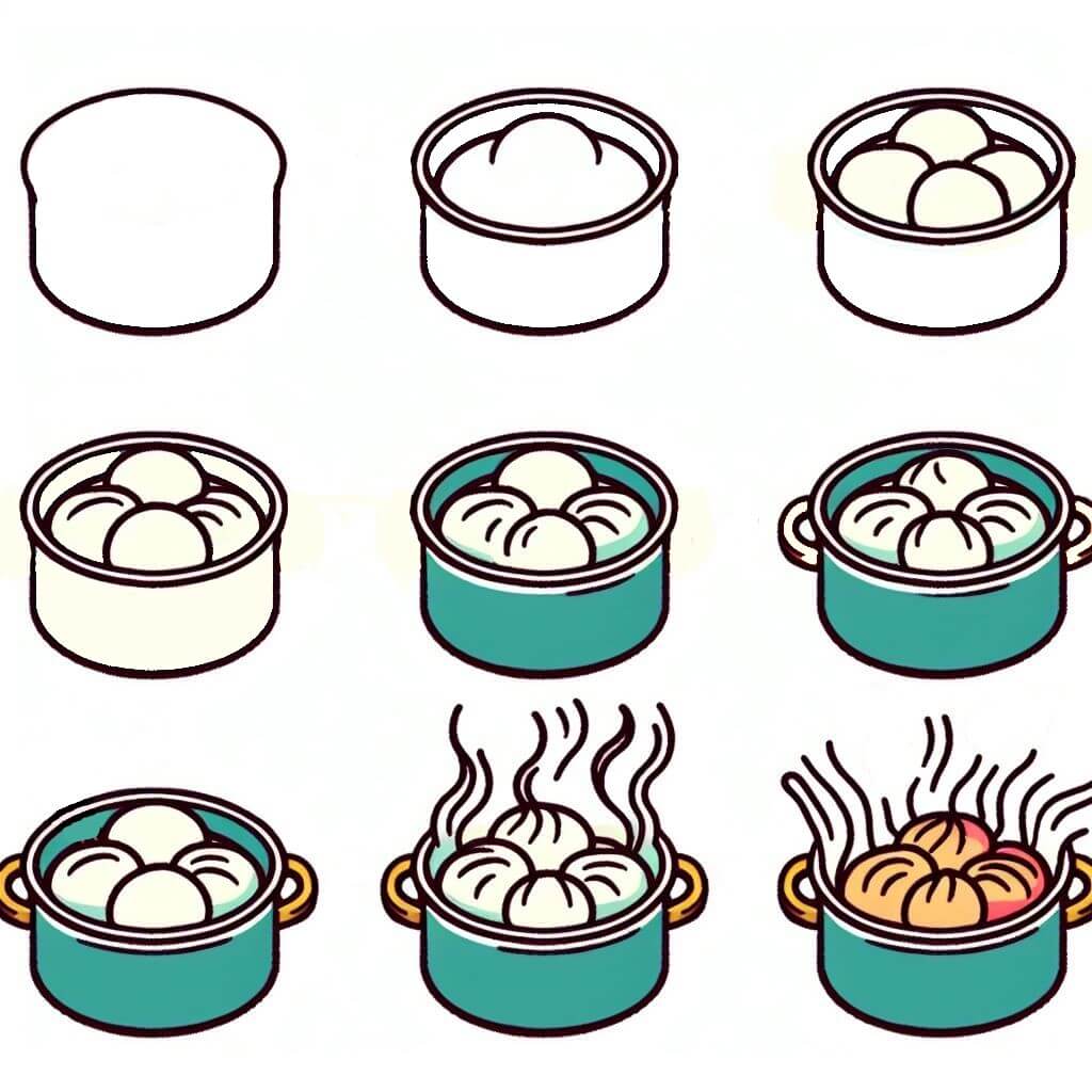 Dumplings dessin