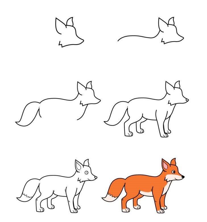 Idée de renard (1) dessin