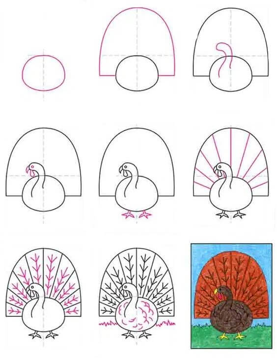 Idée de Turquie (10) dessin