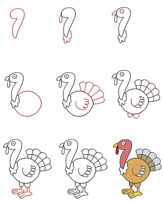Idée de Turquie (4) dessin