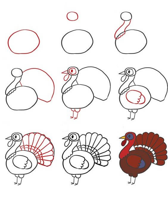 Idée de Turquie (5) dessin