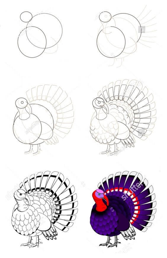 Idée de Turquie (9) dessin