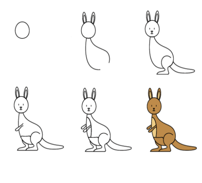Idée kangourou (14) dessin