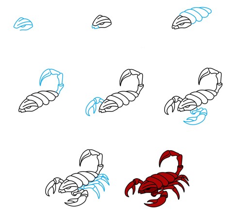 Idée Skorpioni (5) dessin
