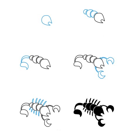 Idée Skorpioni (8) dessin