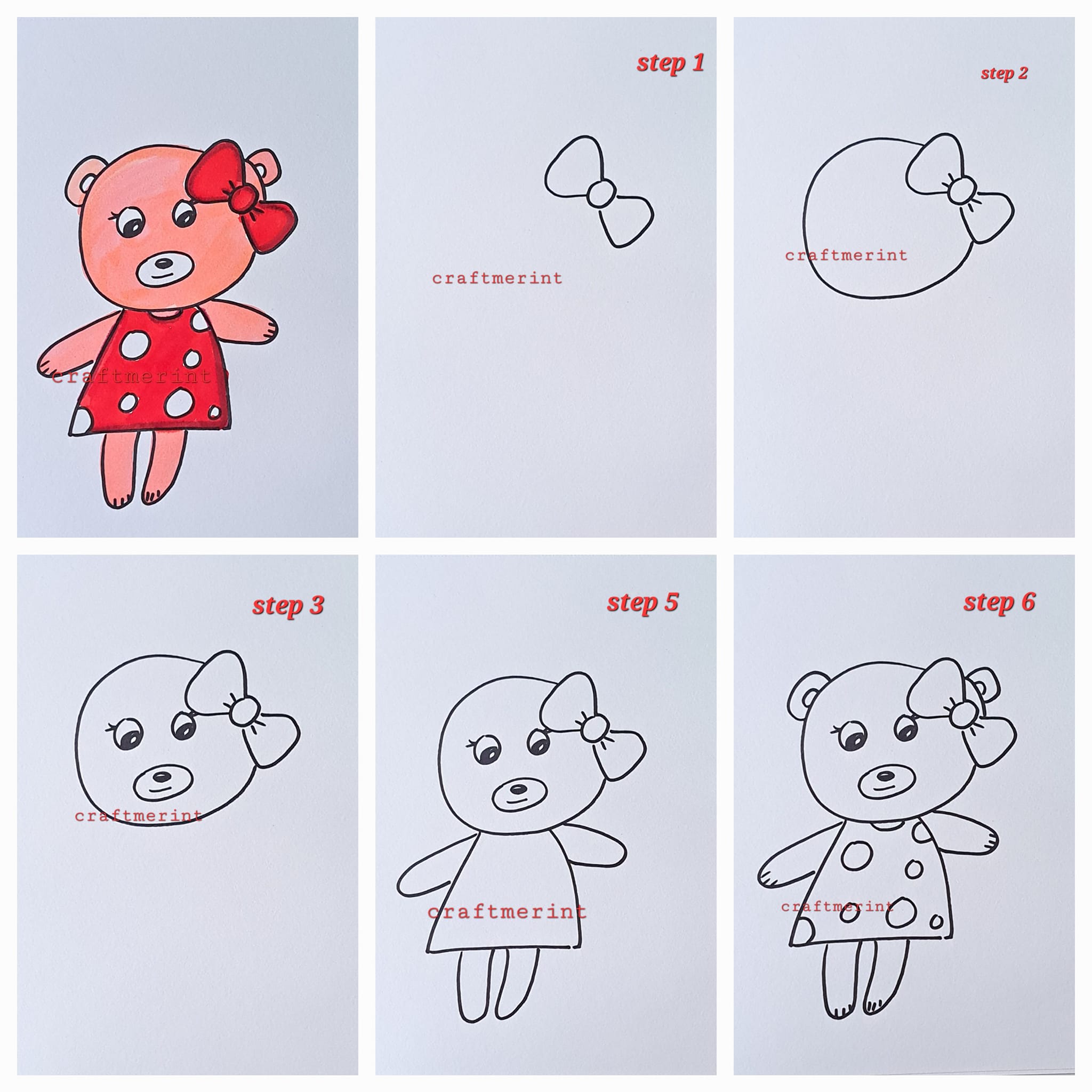 Idées d’ours en peluche 21 dessin