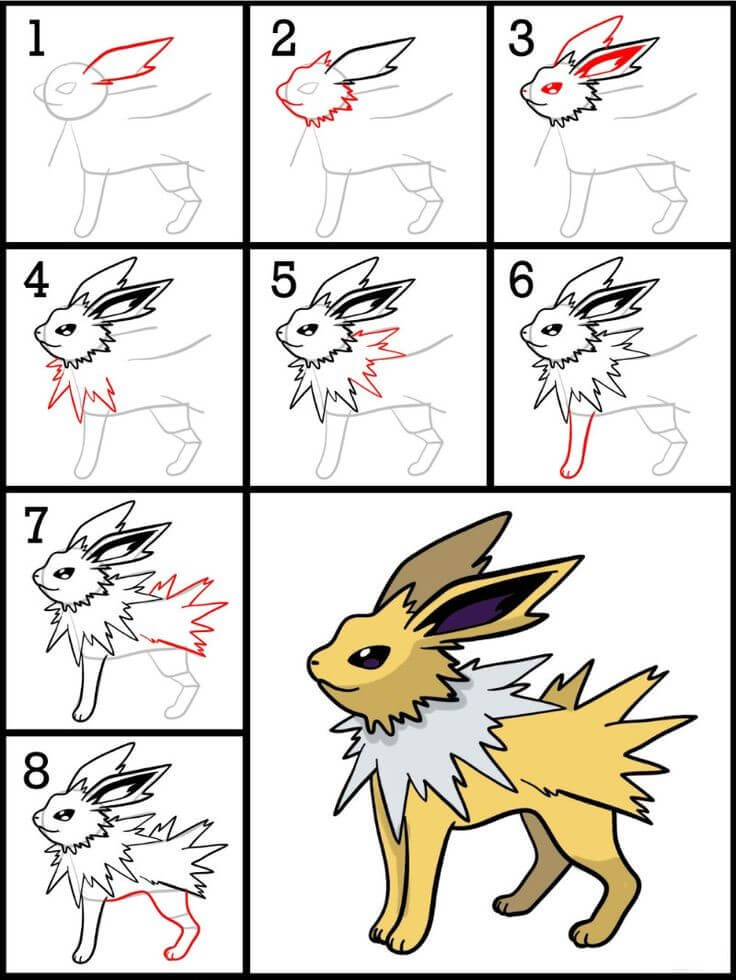 Jolteon dessin