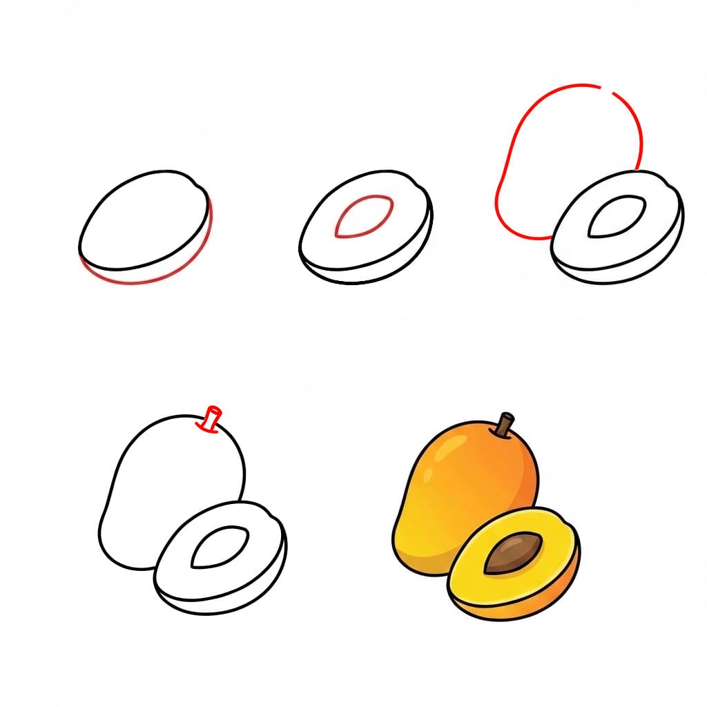Mango et demie dessin