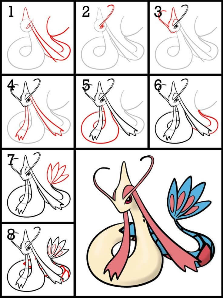 Milotic dessin