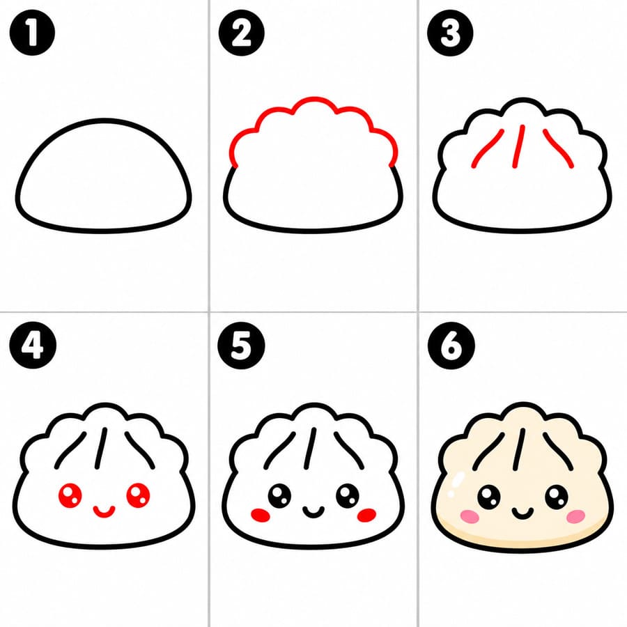 Mini-raviolis dessin