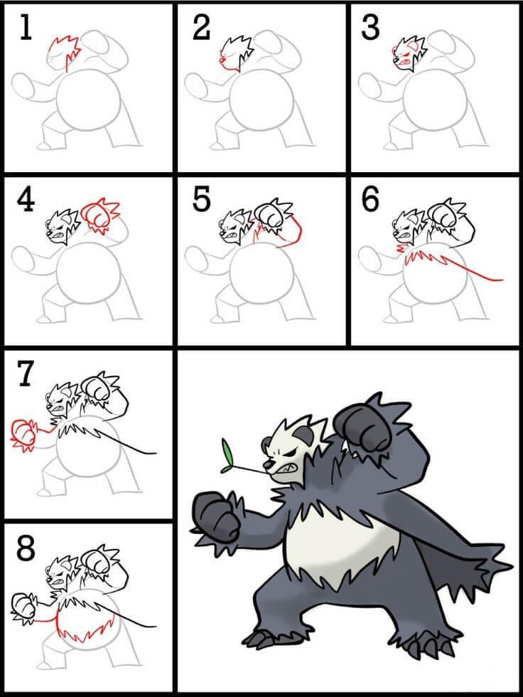 Pangoro dessin