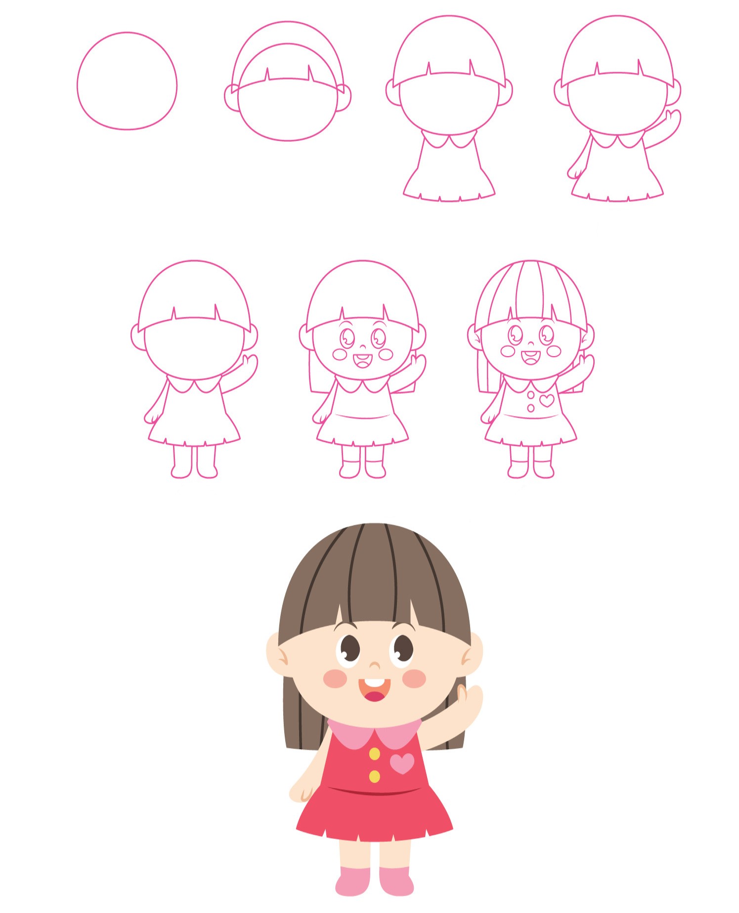 Petite fille (1) dessin