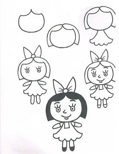Petite fille (4) dessin