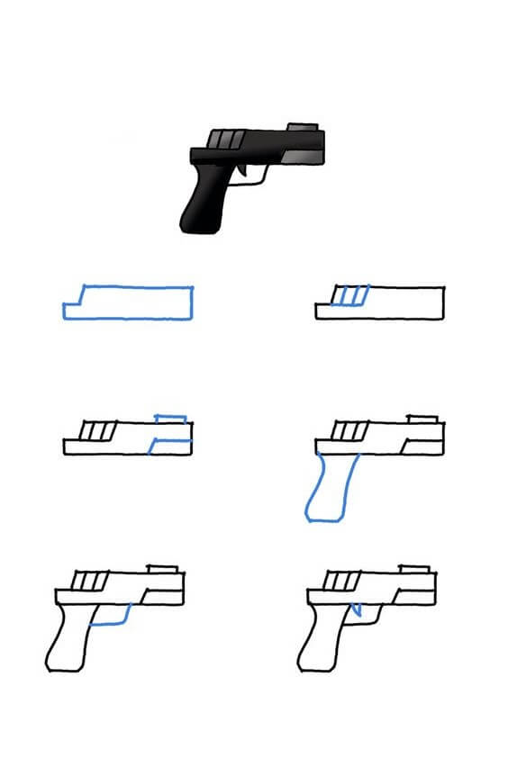 Pistolet électrique (2) dessin
