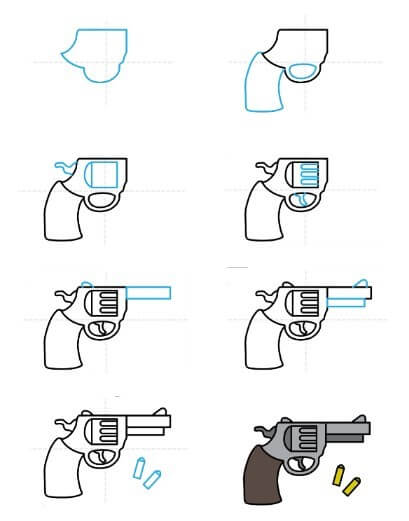 Pistolet Rulo (2) dessin