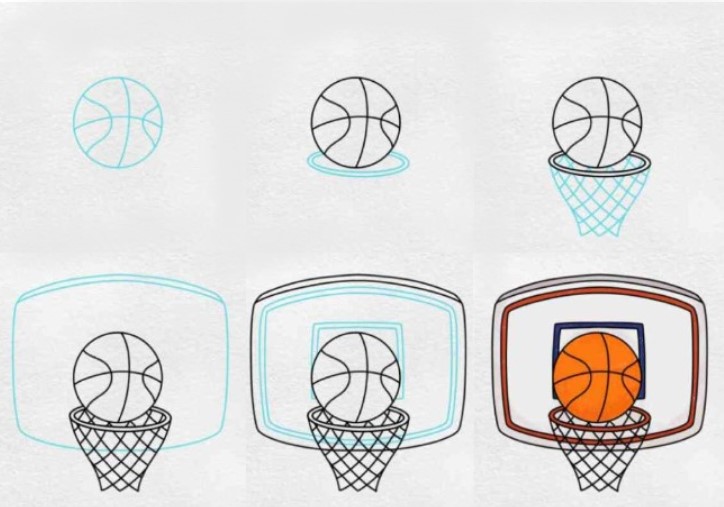 Planche de basket (3) dessin