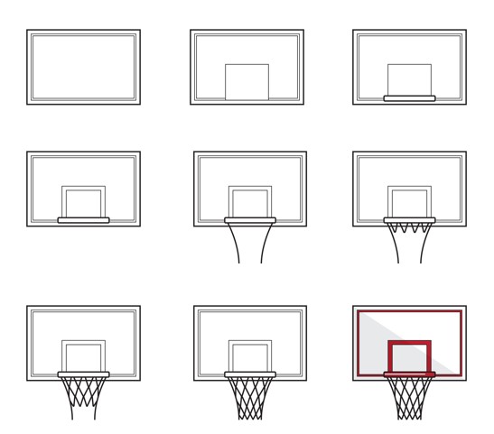 Planche de basket (4) dessin